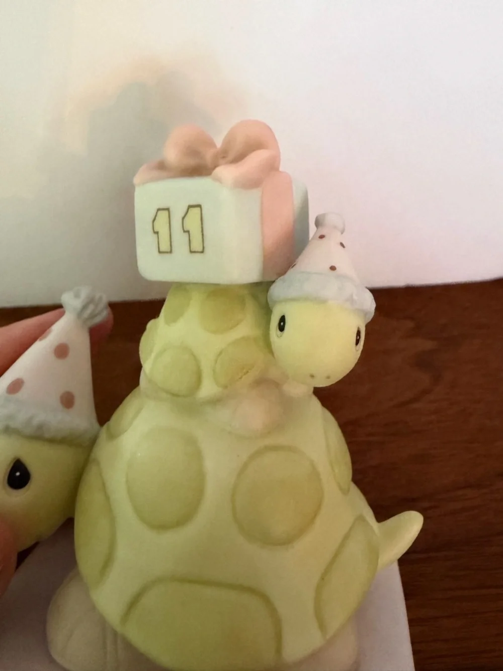 Precious Moments 11th Birthday Train Turtle 1998 Figurine 488003. Take Your Time